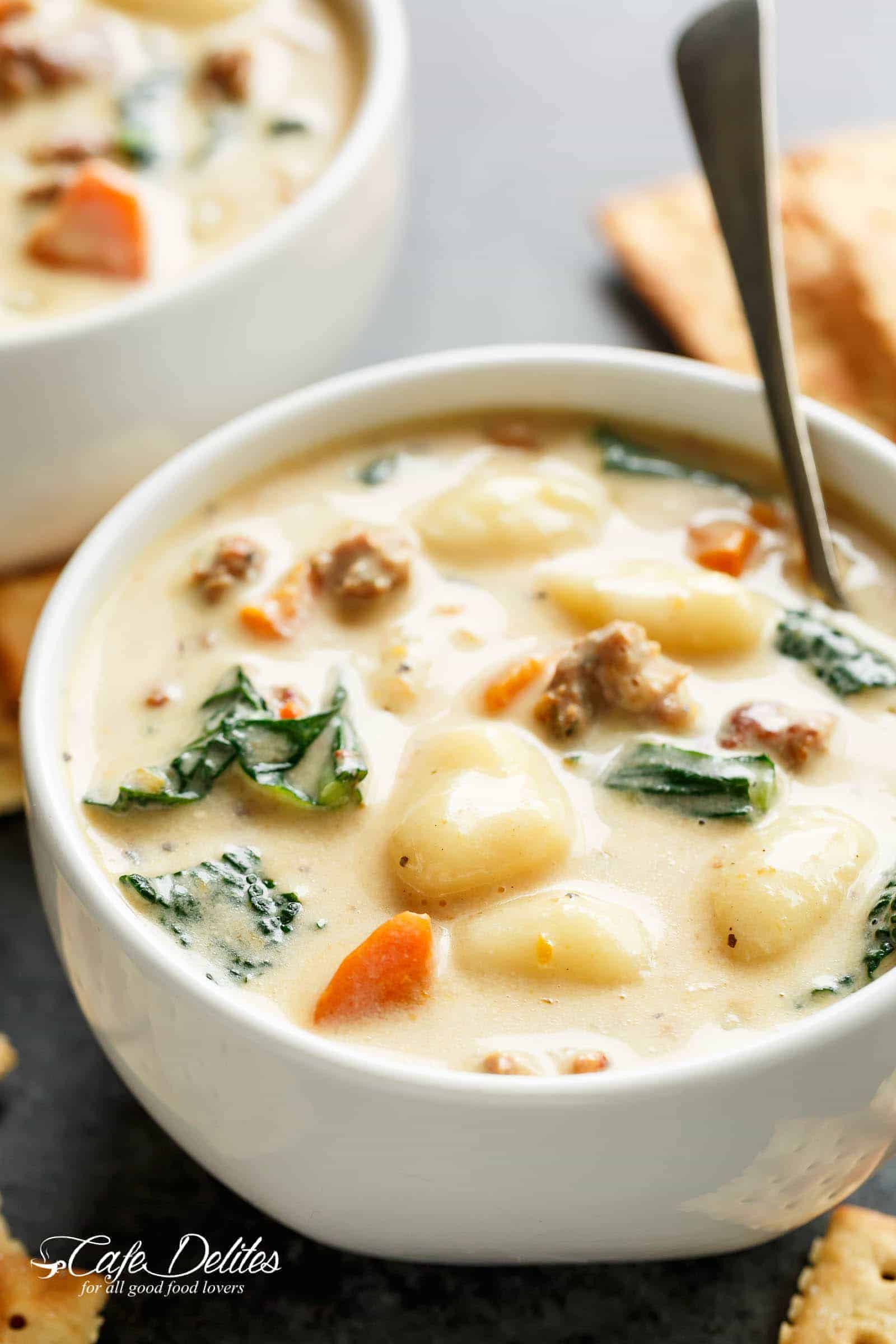 Easy Slow Cooker Creamy Gnocchi: Half the Calories, Full Flavor